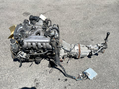 JDM TOYOTA Engine 3.0L 6 CYL 2JZ 2JZGE Non VVTI Motor Non Turbo with Manual Transmission