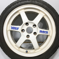 RAYS VOLK RACING 5X114.3 16X8 / 16X7 JJ OFFSET (+33 Fronts)(+38 Rears) POTENZA RE-11 BridgeStone Tires 205/45r16 83W | Wheels and Rims | 205/45R16, 5x114.3, Acura Integra Type R, Honda Civic EK9, RAYS, Volk Racing | 1202