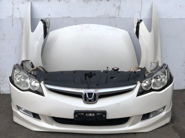 JDM Honda Civic / Acura CSX Front Bumper Rear Bumper Headlights Fenders Hood 2006-2008 | Front End Conversion | Acura, Acura CSX, Civic, CSX, freeshipping, Honda, Honda Civic | 1775