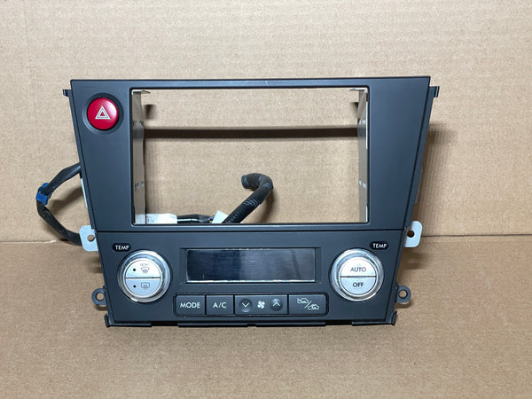 JDM Subaru Legacy Outback Climate Control Din Dual Double Bezel Hazard 2005-2009 | Dashboard | dashboard, double din, freeshipping, legacy double climate control | 2349