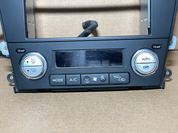 JDM Subaru Legacy Outback Climate Control Din Dual Double Bezel Hazard 2005-2009 | Dashboard | dashboard, double din, freeshipping, legacy double climate control | 2349