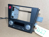 JDM Subaru Legacy Outback Climate Control Dual Double Din Bezel Hazard 2005-2009 | Dashboard | dashboard, double din, freeshipping, legacy double climate control | 2127