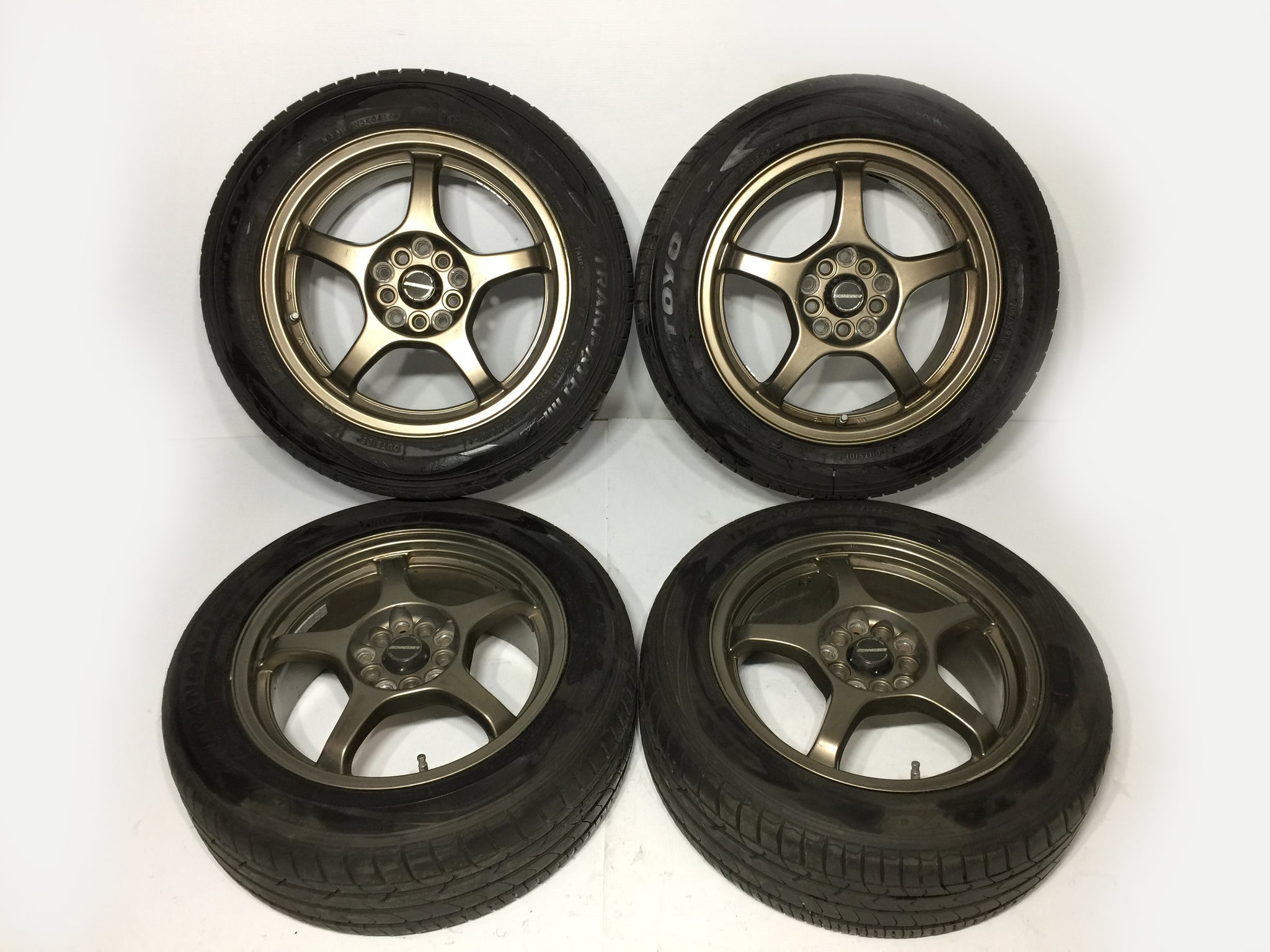 4穴 4本 PCD100 Yahoo!オークション 419△A-TECH SCHNEDER ホイール