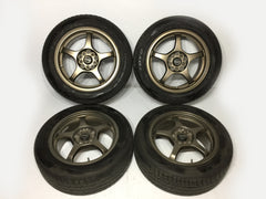 Jdm Schneider A-Tech Rims AS-05 16x7 5x114.3 5x100 4x114.3 4x100 S/Tires 205/55/r16