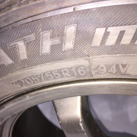 Jdm Schneider A-Tech Rims AS-05 16x7 5x114.3 5x100 4x114.3 4x100 S/Tires 205/55/r16