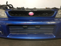 JDM SUBARU GC8 STI FRONT CUT HEADLIGHTS BUMPER FOG LIGHT COVERS VER 5 6 IMPREZA RS
