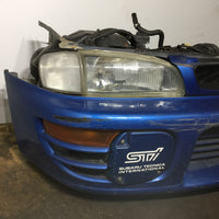JDM SUBARU GC8 STI FRONT CUT HEADLIGHTS BUMPER FOG LIGHT COVERS VER 5 6 IMPREZA RS | Front Nose Cut | Front Nose Cut, GC8, Impreza, STI, Subaru, WRX, WRX STI | 1214