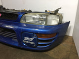 JDM SUBARU GC8 STI FRONT CUT HEADLIGHTS BUMPER FOG LIGHT COVERS VER 5 6 IMPREZA RS | Front Nose Cut | Front Nose Cut, GC8, Impreza, STI, Subaru, WRX, WRX STI | 1214
