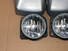 JDM Subaru Impreza WRX STi V8 Fog Lights Lamps Driving Covers Bezels 2004-2005