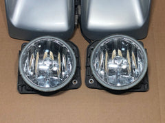 JDM Subaru Impreza WRX STi V8 Fog Lights Lamps Driving Covers Bezels 2004-2005