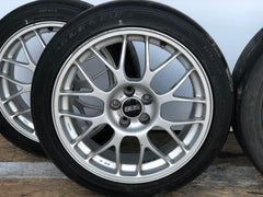 Subaru BBS STI Forged Wheel Rims R17 ET+48 5x100 RG345 JDM Rare Set 56.1 Center Bore