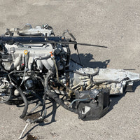 JDM Toyota 1JZGTE VVTi Front Sump Engine 2.5L 6 Cyl Turbo Automatic Transmission MISSING THROTTLE BODY | Engine & Transmission | 1JZ, 1JZ VVTi, 1JZ-GTE, 1JZGTE, tested, Toyota 1JZ VVTi Engine | 2009