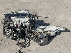 JDM Toyota 1JZGTE VVTi Front Sump Engine 2.5L 6 Cyl Turbo Automatic Transmission MISSING THROTTLE BODY