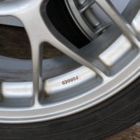Subaru BBS STI Forged Wheel Rims R17 ET+48 5x100 RG345 JDM Rare Set 56.1 Center Bore