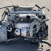 JDM Toyota 1JZGTE VVTi Front Sump Engine 2.5L 6 Cyl Turbo Automatic Transmission MISSING THROTTLE BODY