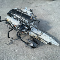 JDM Toyota 1JZGTE VVTi Front Sump Engine 2.5L 6 Cyl Turbo Automatic Transmission MISSING THROTTLE BODY
