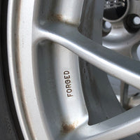 Subaru BBS STI Forged Wheel Rims R17 ET+48 5x100 RG345 JDM Rare Set 56.1 Center Bore