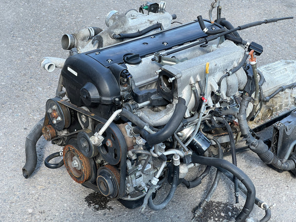 JDM Toyota 1JZGTE VVTi Front Sump Engine 2.5L 6 Cyl Turbo Automatic Transmission MISSING THROTTLE BODY