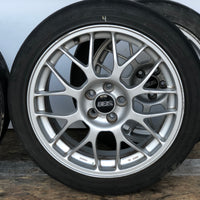 Subaru BBS STI Forged Wheel Rims R17 ET+48 5x100 RG345 JDM Rare Set 56.1 Center Bore