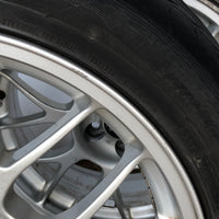 Subaru BBS STI Forged Wheel Rims R17 ET+48 5x100 RG345 JDM Rare Set 56.1 Center Bore