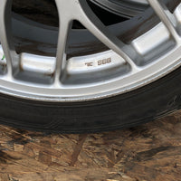 Subaru BBS STI Forged Wheel Rims R17 ET+48 5x100 RG345 JDM Rare Set 56.1 Center Bore