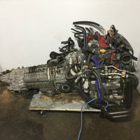 JDM Subaru Forester EJ25 STi Engine 6 Speed Transmission SG9 EJ255 TY856WL4CC