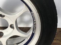 Jdm 15" Advan Racing 15x7 +44 4x114.3 Rims
