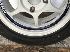 Jdm 15" Advan Racing 15x7 +44 4x114.3 Rims
