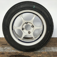 Jdm 15" Advan Racing 15x7 +44 4x114.3 Rims