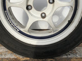 Jdm 15" Advan Racing 15x7 +44 4x114.3 Rims