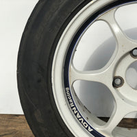 Jdm 15" Advan Racing 15x7 +44 4x114.3 Rims