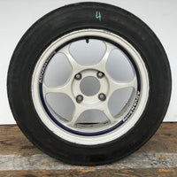 Jdm 15" Advan Racing 15x7 +44 4x114.3 Rims