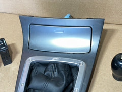 JDM Subaru Impreza STi GDB v9 05-07 Shift Boot Trim Console + DCCD & C.DIFF Switch + STi 6 Speed Knob