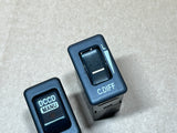 JDM Subaru Impreza STi GDB v9 05-07 Shift Boot Trim Console + DCCD & C.DIFF Switch + STi 6 Speed Knob