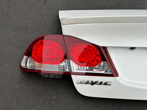 JDM 2006-2008 Honda Civic/Acura CSX Rear Trunk + TailLights | Trunk & Tail Lights | Acura CSX Rear Bumper, Acura CSX Trunk Lid, freeshipping | 2577