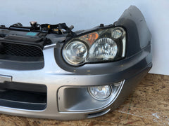 JDM 2004-2005 Subaru Impreza WRX Wagon Blobeye Front Nose Cut Assembly HID Headlights Fog Lights