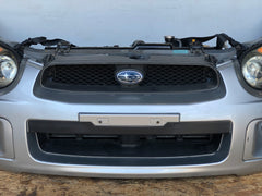JDM 2004-2005 Subaru Impreza WRX Wagon Blobeye Front Nose Cut Assembly HID Headlights Fog Lights