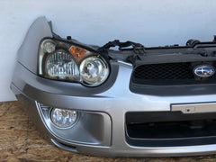 JDM 2004-2005 Subaru Impreza WRX Wagon Blobeye Front Nose Cut Assembly HID Headlights Fog Lights