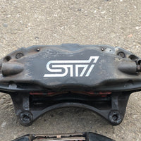 JDM 2008-2014 Subaru WRX STi GRB Black Brembo Brake Calipers Front & Rear 4/2 | Brake Caliper | 1792