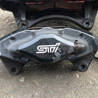 JDM 2008-2014 Subaru WRX STi GRB Black Brembo Brake Calipers Front & Rear 4/2 | Brake Caliper | 1792