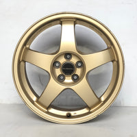 JDM 17" SUBARU RAYS 17x7JJ +55 5x100 RIMS GOLD FORGED MONOBLOCK GC8 RA | Wheels and Rims | +55, 17 Inch, 17", 5x100, Impreza, Rays, STI, Subaru, WRX, wrx 2004, wrx 2005, WRX STI | 1356