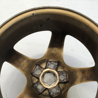 JDM 17" SUBARU RAYS 17x7JJ +55 5x100 RIMS GOLD FORGED MONOBLOCK GC8 RA | Wheels and Rims | +55, 17 Inch, 17", 5x100, Impreza, Rays, STI, Subaru, WRX, wrx 2004, wrx 2005, WRX STI | 1356