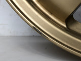 JDM 17" SUBARU RAYS 17x7JJ +55 5x100 RIMS GOLD FORGED MONOBLOCK GC8 RA
