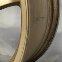 JDM 17" SUBARU RAYS 17x7JJ +55 5x100 RIMS GOLD FORGED MONOBLOCK GC8 RA