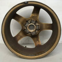 JDM 17" SUBARU RAYS 17x7JJ +55 5x100 RIMS GOLD FORGED MONOBLOCK GC8 RA