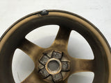 JDM 17" SUBARU RAYS 17x7JJ +55 5x100 RIMS GOLD FORGED MONOBLOCK GC8 RA