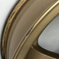 JDM 17" SUBARU RAYS 17x7JJ +55 5x100 RIMS GOLD FORGED MONOBLOCK GC8 RA