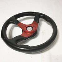JDM Toyota MR2 MOMO Race TYP D35 Momo Steering Wheel with Quick Release and Steering Console