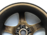 JDM 17" SUBARU RAYS 17x7JJ +55 5x100 RIMS GOLD FORGED MONOBLOCK GC8 RA