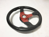 JDM Toyota MR2 MOMO Race TYP D35 Momo Steering Wheel with Quick Release and Steering Console